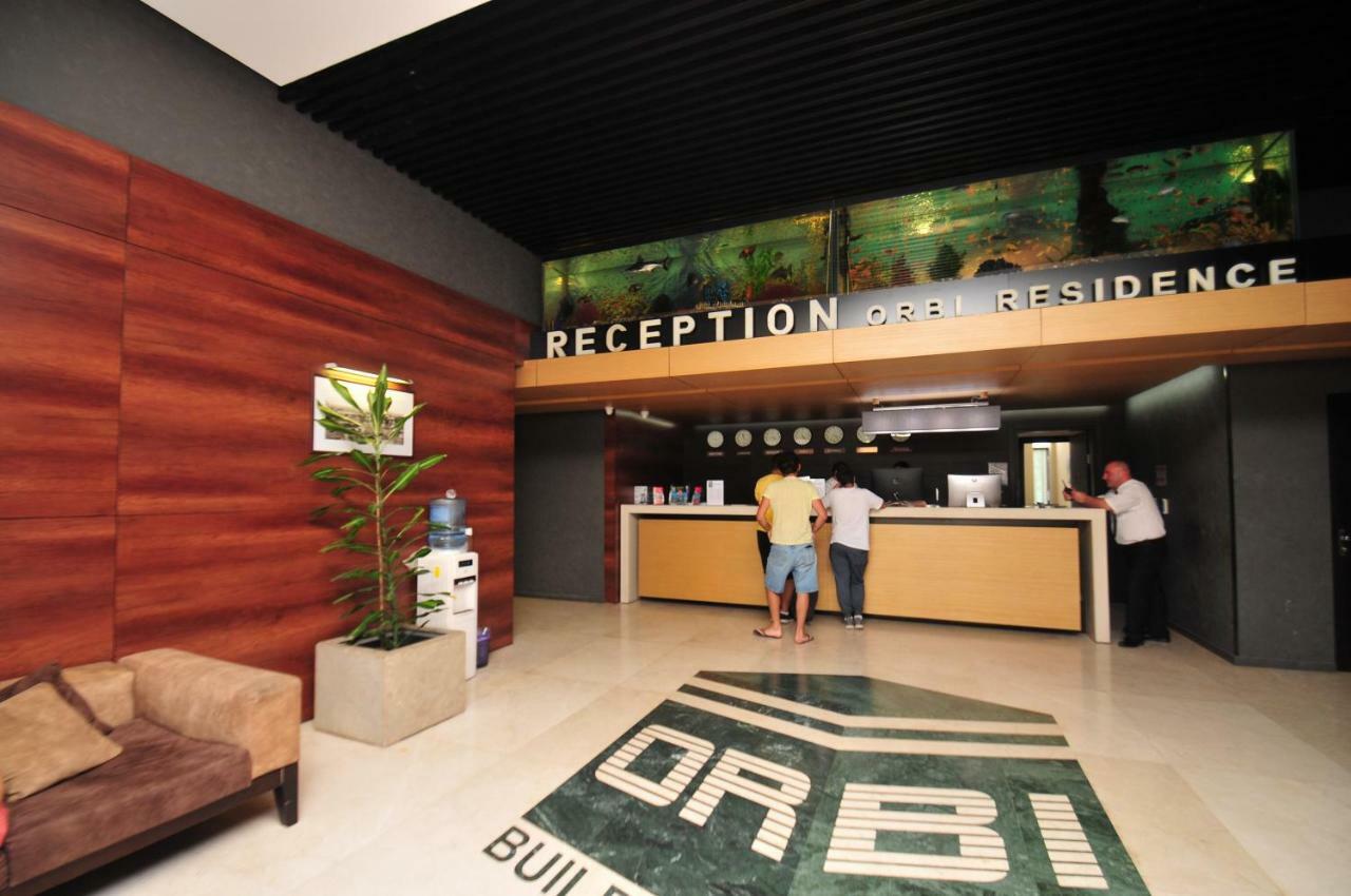 Orbi Apart Hotel In Front Of Aquapark باتومي المظهر الخارجي الصورة